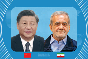 Le Président Pezeshkian dans un message à Xi Jinping : les relations Iran-Chine sont profondes, stables et stratégiques