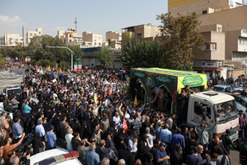 تشییع سرلشکر شهید «عباس نیلفروشان» در تهران