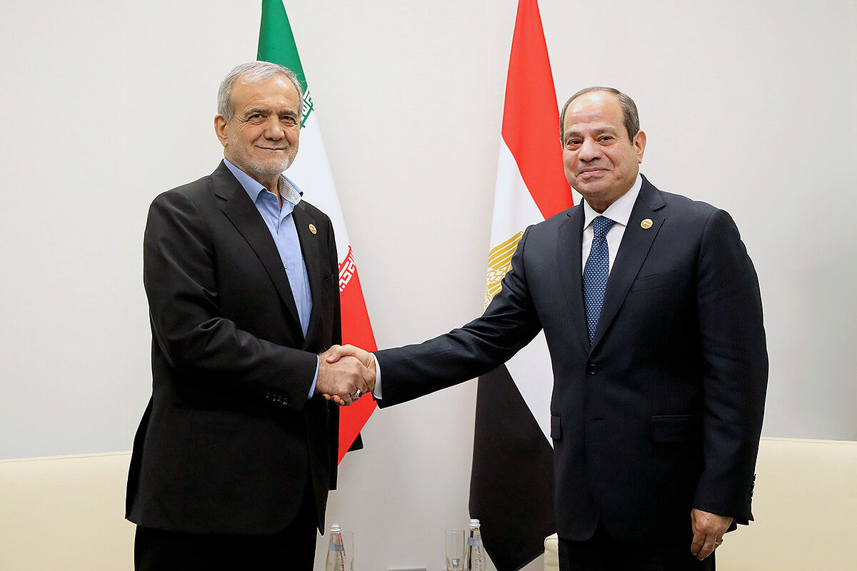 Iran, Egypt presidents say Israeli aggression must stop