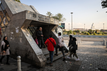 نمایی از محله محمدیه در تهران