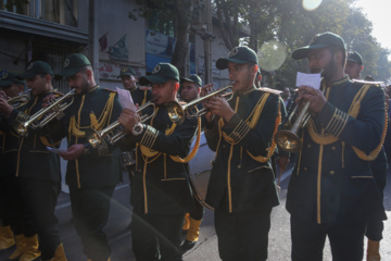 تشییع پیکر شهید «حمید مازندرانی»