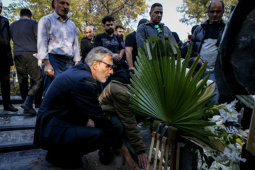 تشییع پیکر «منصوره قدیری جاوید»