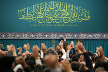 دیدار و سخنرانی رهبر انقلاب به مناسبت پنجمین سالگرد شهادت شهید «حاج قاسم سلیمانی»