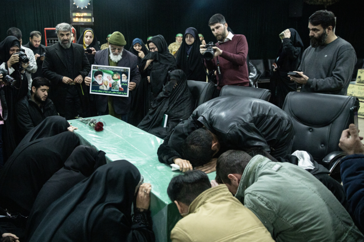 وداع با پیکر مطهر شهید مدافع حرم «علی سادات»