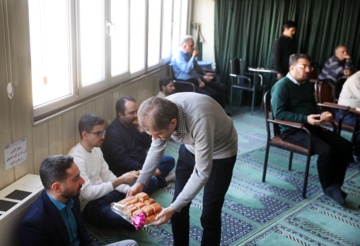 جشن نیمه شعبان در نمازخانه ایرنا