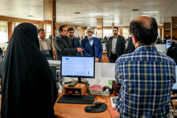 بازدید «غلامعلی حداد عادل» از ایرنا