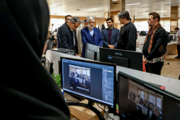 بازدید «غلامعلی حداد عادل» از ایرنا