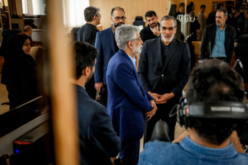 بازدید «غلامعلی حداد عادل» از ایرنا
