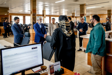 بازدید «غلامعلی حداد عادل» از ایرنا