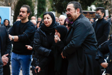 تشییع پیکر منوچهر والی‌زاده