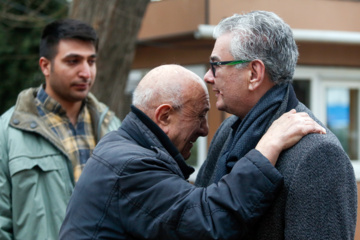 تشییع پیکر منوچهر والی‌زاده