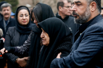 تشییع پیکر منوچهر والی‌زاده