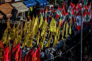 Funérailles solennelles du martyr Sayyed Hashim Safieddine dans le sud du Liban