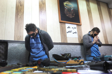 دستگیری سارقان زورگیر محدوده بعثت تهران + فیلم