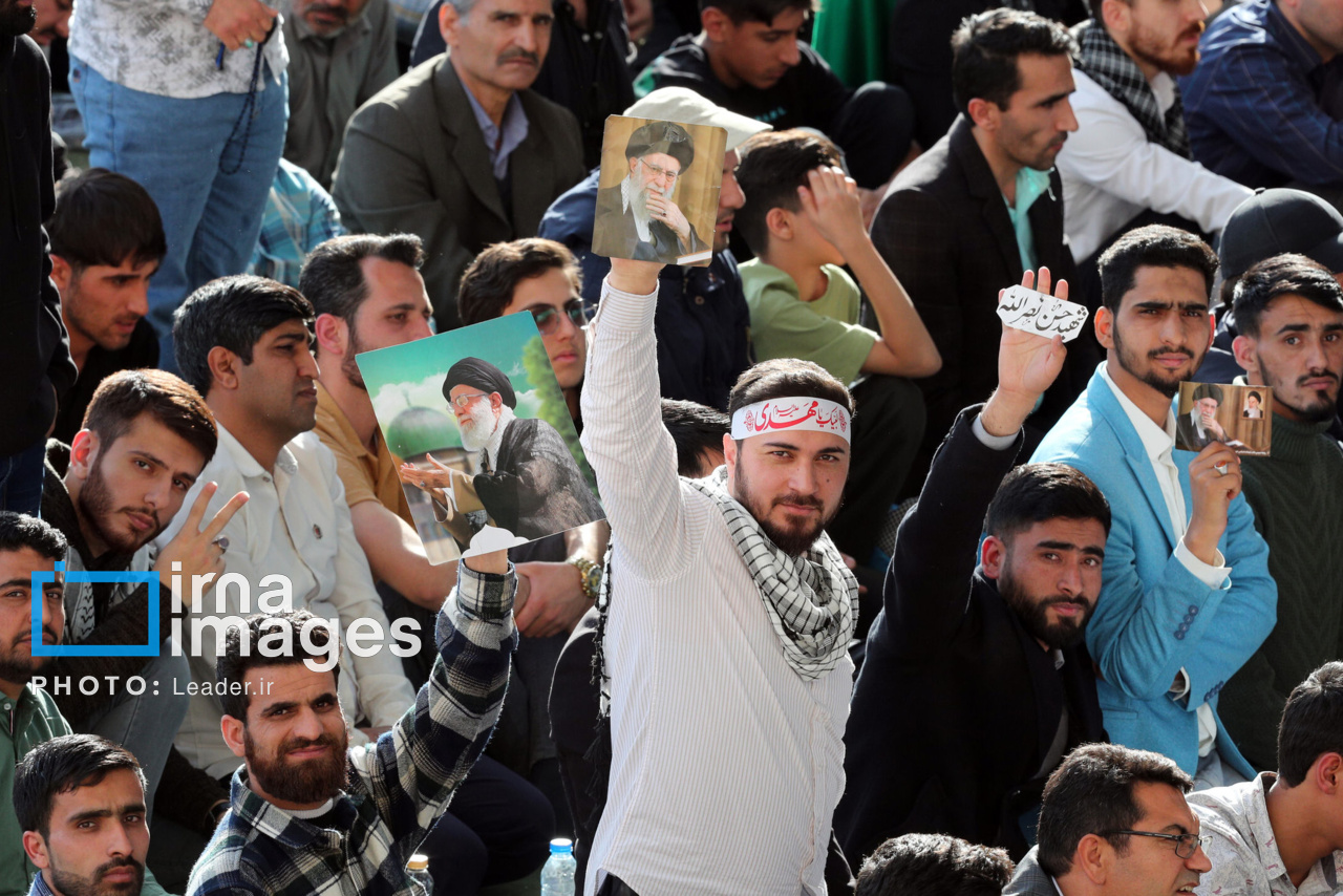 نماز عید فطر- مصلی امام خمینی (ره)