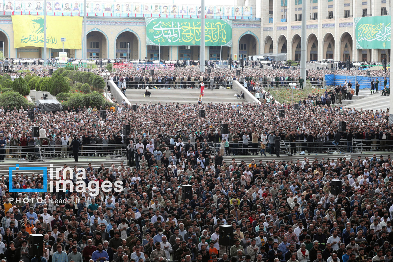 نماز عید فطر- مصلی امام خمینی (ره)