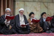 مراسم بزرگداشت مرحوم نیری در مسجد ارک برگزار شد
