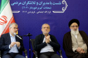 بیان خدمات تشکل های مردم نهاد محله حصار کرج در حضور رییس جمهور