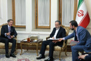 Le directeur général de l'AIEA, Rafael Grossi, reçu par le chef de la diplomatie iranienne