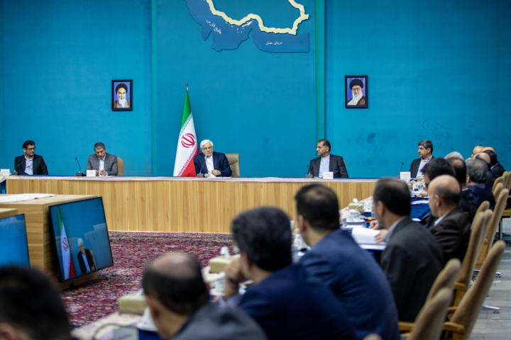 جلسه مدیران حوزه وزارتی با حضور معاون اول رئیس جمهور