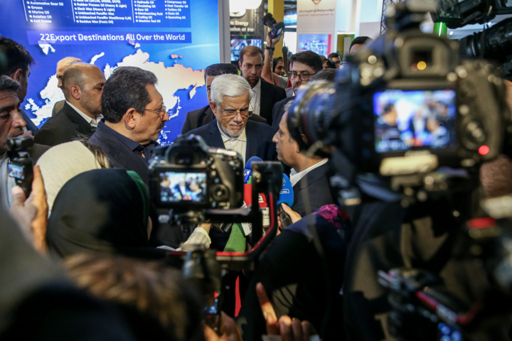 بازدید معاون اول رئیس‌جمهور از نمایشگاه ایران اکسپو ۲۰۲۵