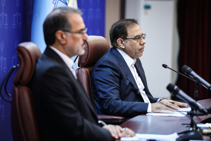 نشست خبری مشترک سخنگوی قوه قضاییه و رئیس سازمان بازرسی کل کشور