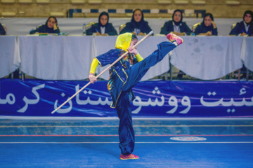 Campeonato Nacional de Wushu Femenino en Kermanshah