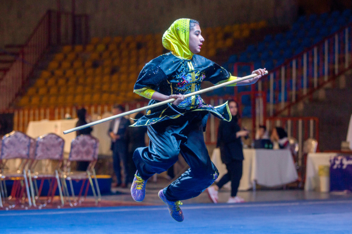 رقابت های ووشو قهرمانی دختران