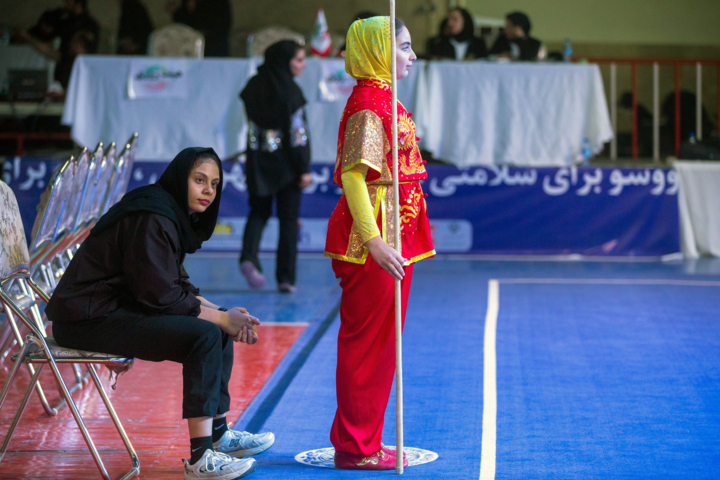 رقابت های ووشو قهرمانی دختران