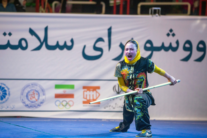 رقابت های ووشو قهرمانی دختران