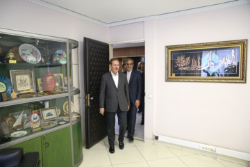 حضور جهانگیری در ایرنا