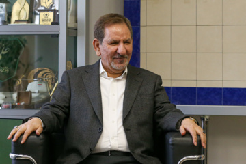 حضور جهانگیری در ایرنا