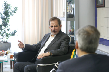 حضور جهانگیری در ایرنا