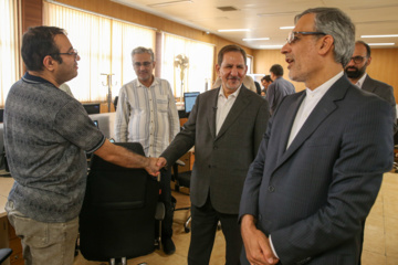 حضور جهانگیری در ایرنا