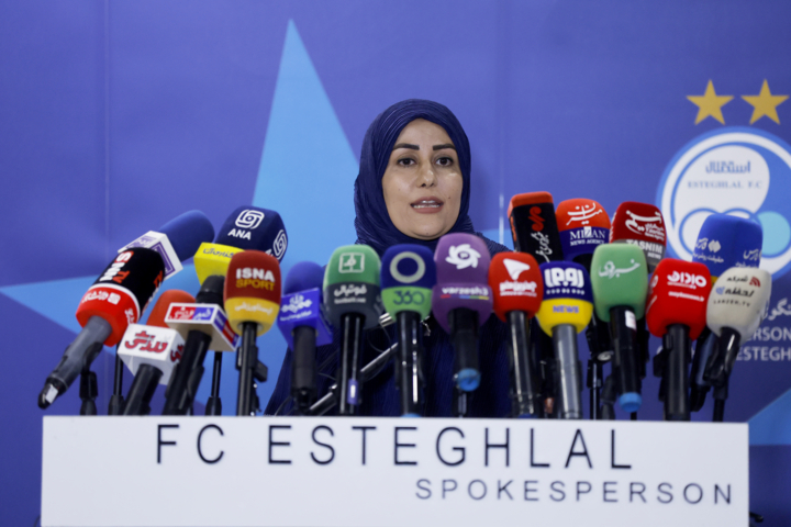 نشست خبری سخنگوی باشگاه استقلال