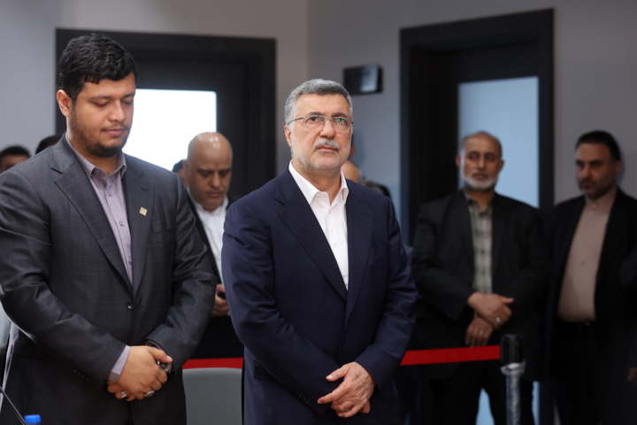 نشست خبری سخنگوی دولت در بیمارستان سینا