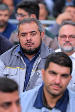 دیدار کارگران با رهبر انقلاب