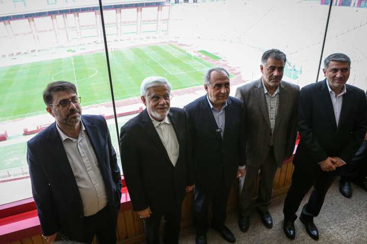 بازدید معاون اول رئیس جمهور از ورزشگاه یادگار