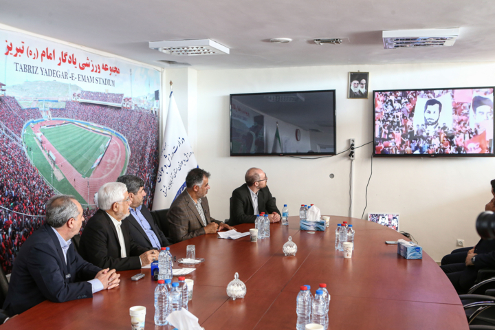 بازدید معاون اول رئیس جمهور از ورزشگاه یادگار