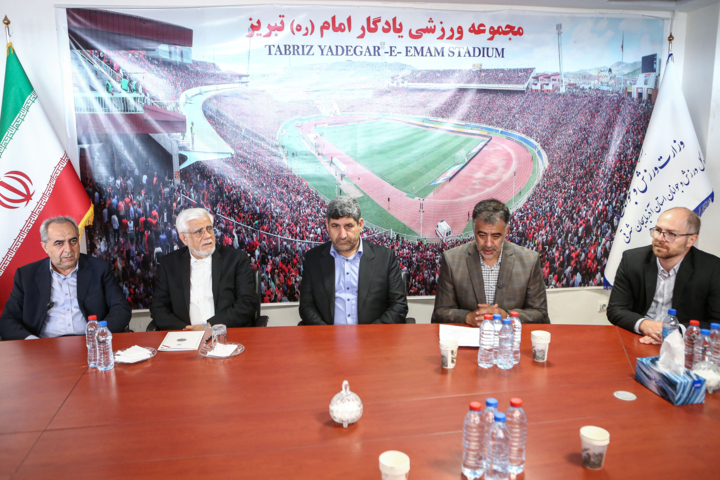 بازدید معاون اول رئیس جمهور از ورزشگاه یادگار