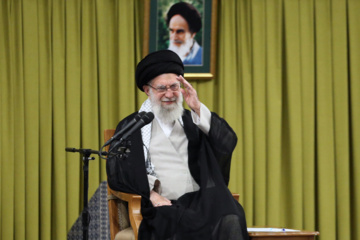 دیدار معلمان با رهبر معظم انقلاب اسلامی
