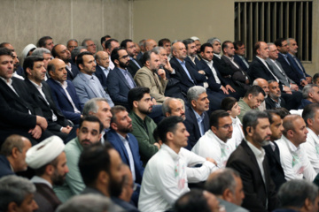 دیدار معلمان با رهبر معظم انقلاب اسلامی