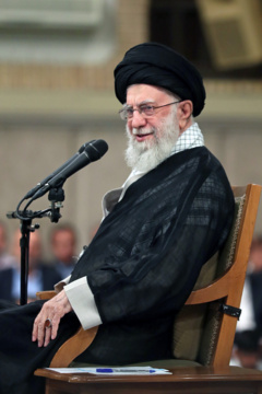 دیدار معلمان با رهبر معظم انقلاب اسلامی