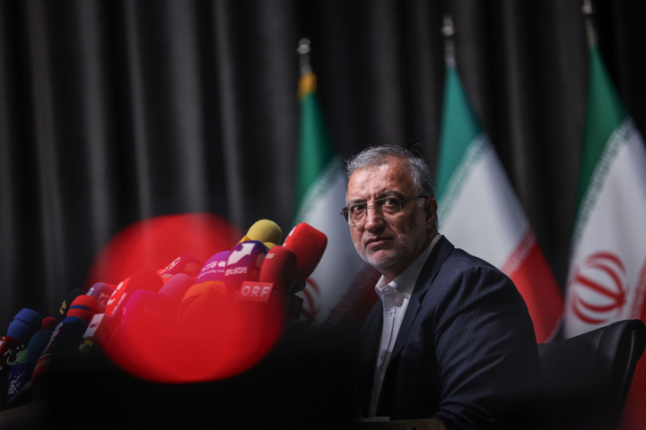 نشست خبری شهردار تهران