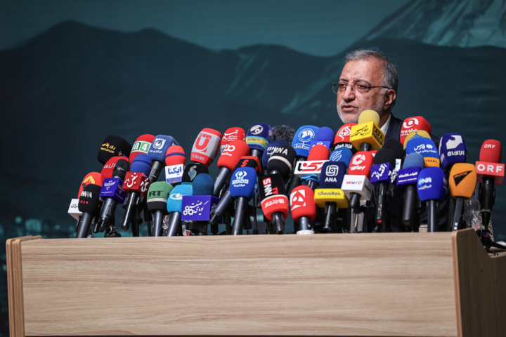 نشست خبری شهردار تهران