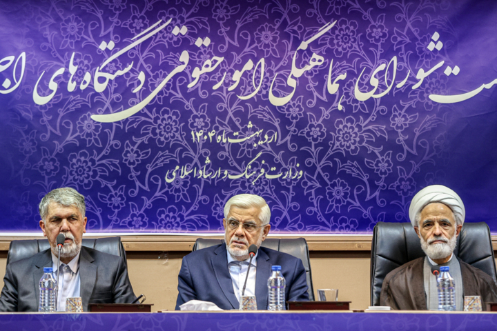 نشست شورای هماهنگی امور حقوقی دستگاه های اجرایی