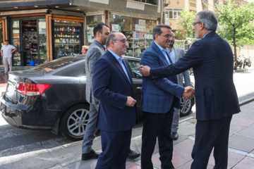 بازدید رییس امور اداری و استخدامی از ایرنا
