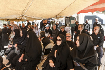 مراسم تشییع مرحوم حسن توکلی