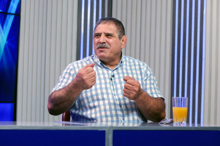 حضور «عباس جدیدی» پیشکسوت کشتی در ایرنا