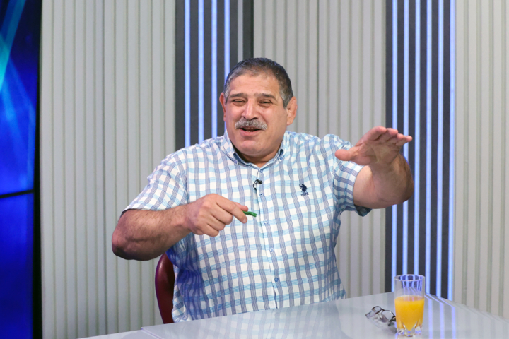 حضور «عباس جدیدی» پیشکسوت کشتی در ایرنا